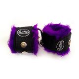 Fur Cuffs purple