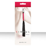 Sinful Whip Vinyl & Leather 25cm