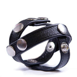 Cock & Ball Harness Adjustable Cock Ring leather