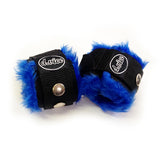 Fur Cuffs Blue